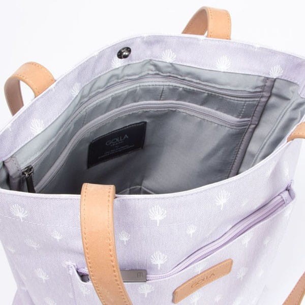 Torba na  notebook 13", Seiren Lavender, różowa, poliester, Golla