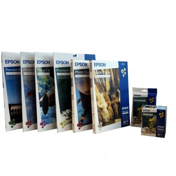 Epson Matte Paper Heavyweight, foto papier, matowy, silny typ biały, Stylus Photo 1270, 1290, A4, 167 g/m2, 50 szt., C13S041256, a