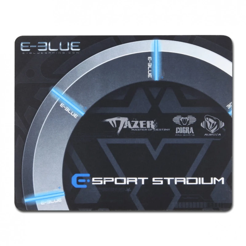 Podkładka pod mysz, Gaming Arena, do gry, czarno-szara, 26x21x0,2cm, E-Blue