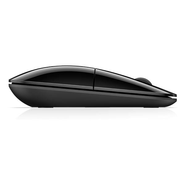 HP mysz Z3700 Wireless Black Onyx, 1200DPI, 2.4 [GHz], optyczna Blue LED, 3kl., 1 scroll, bezprzewodowa, czarna, 1 szt AA, Windows