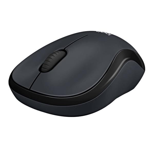 Logitech Mysz M220, 1000DPI, 2.4 [GHz], optyczna, 3kl., 1 scroll, bezprzewodowa, czarna, 1 szt AA, cicha