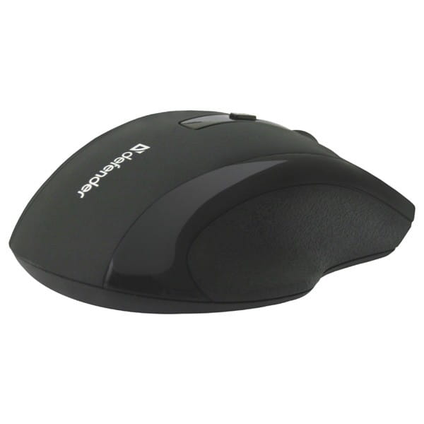 Defender Mysz Accura MM-665, 1600DPI, 2.4 [GHz], optyczna, 6kl., 1 scroll, bezprzewodowa, czarna, 2 szt AAA, nano-odbiornik, zasię