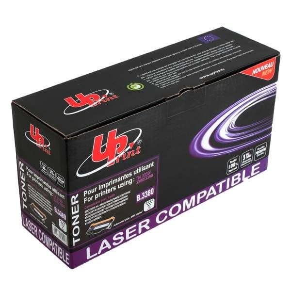 UPrint kompatybilny toner z TN3380, black, 8000s, B.3380, dla Brother HL-5440D, HL-5450DN, HL-5470DW, HL-6180, UPrint