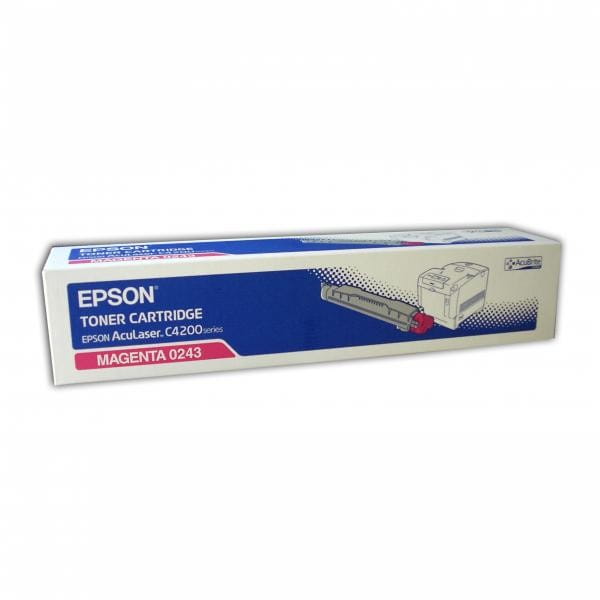 Epson oryginalny toner C13S050243, magenta, 8500s, Epson AcuLaser C4200DN, 4200DNPC5, 4200DNPC6, 4200DTN, O