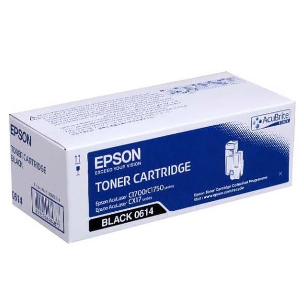 Epson oryginalny toner C13S050614, black, 2000s, high capacity, Epson Aculaser C1700, O