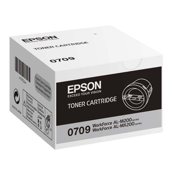 Epson oryginalny toner C13S050709, black, 2500s, Epson AcuLaser M200, MX200, O