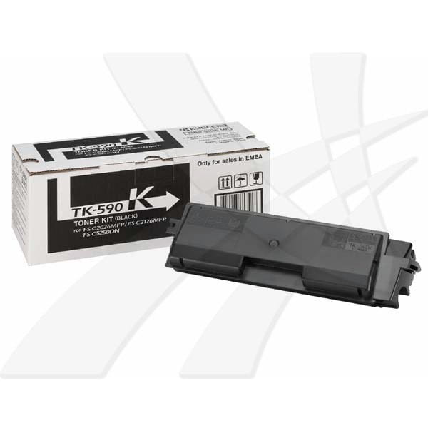 Kyocera oryginalny toner TK590K, black, 7000s, 1T02KV0NL0, Kyocera FS-C 2026, 2126MFP, O