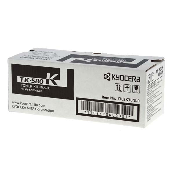Kyocera oryginalny toner TK580K, black, 3500s, 1T02KT0NL0, Kyocera FS- C5150DN, O