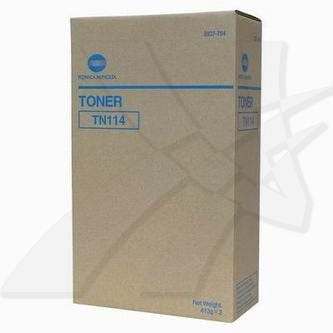 Konica Minolta oryginalny toner TN114, black, 22000 (2x11000)s, 8937-784, Konica Minolta Bizhub 162, 210, Di152, 183, 1611, F, 201