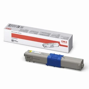 OKI oryginalny toner 44469704, yellow, 2000s