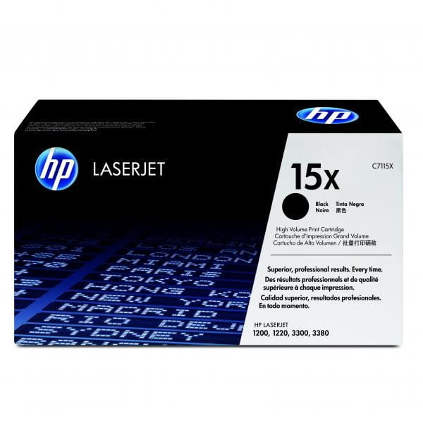 HP oryginalny toner C7115X, black, 3500s, HP 15X, HP LaserJet 1000, 1200, 1200n, 1220, 3300mfp, 3320mfp, O