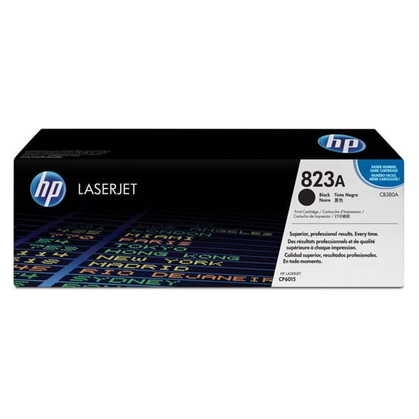 HP oryginalny toner CB380A, black, 16500s, HP 823A, HP Color LaserJet CP6015n, dn, xh, O
