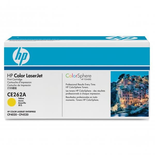 HP oryginalny toner CE262A, yellow, 11000s, HP 648A, HP Color LaserJet CP4025, CP4525, O