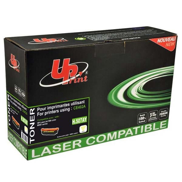 UPrint kompatybilny toner z CE402A, yellow, 6000s, H.507AY, dla HP LaserJet Enterprise 500 color M551, UPrint