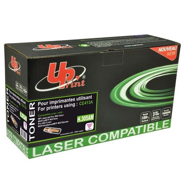 UPrint kompatybilny toner z CE413A, magenta, 2600s, H.305AM, dla HP Color LaserJet Pro M375NW, Pro M475DN, HP 305A, UPrint