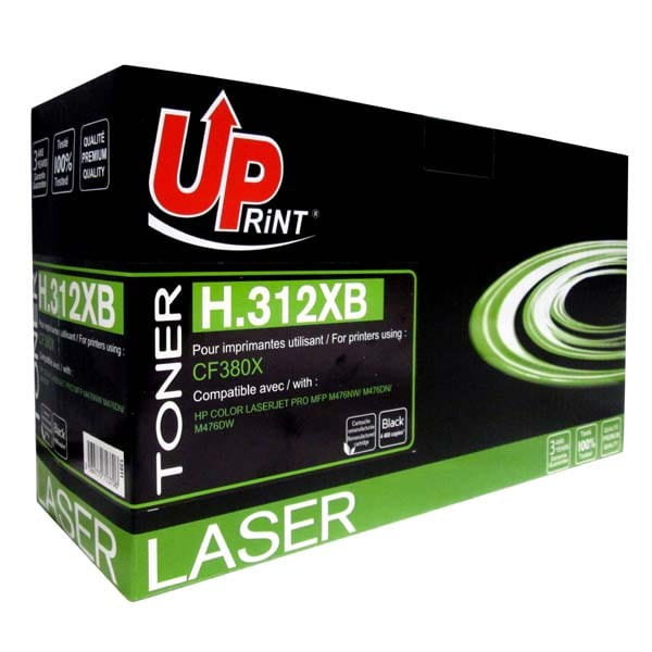 UPrint kompatybilny toner z CF380X, black, 4400s, H.312XB, dla HP Color LaserJet Pro MFP M476dn, MFP M476dw, MFP M47, UPrint