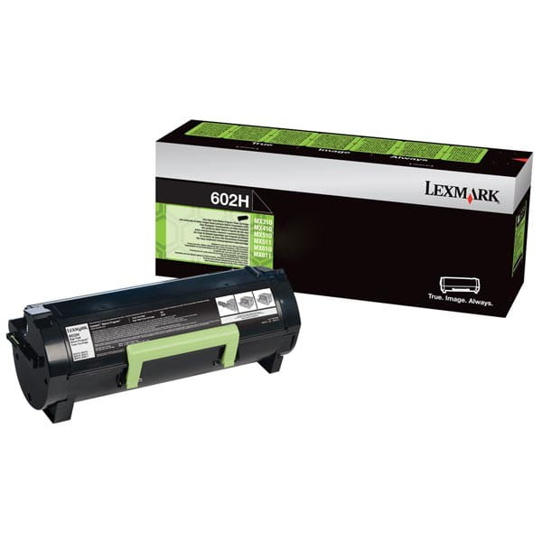 Lexmark oryginalny toner 60F2H00, black, 10000s, 602H, high capacity, return, Lexmark MX611de, MX511de, MX410de, MX611dhe, MX511dh
