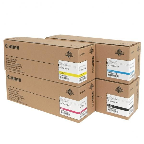 Canon oryginalny bęben CEXV21, cyan, 0457B002, 53000s, Canon iR-C2880, 2880i, 3380, 3380i, 3580, 3580i