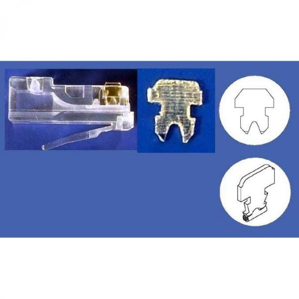 Konektor RJ45, linka, 100-pack, cana za 1 szt