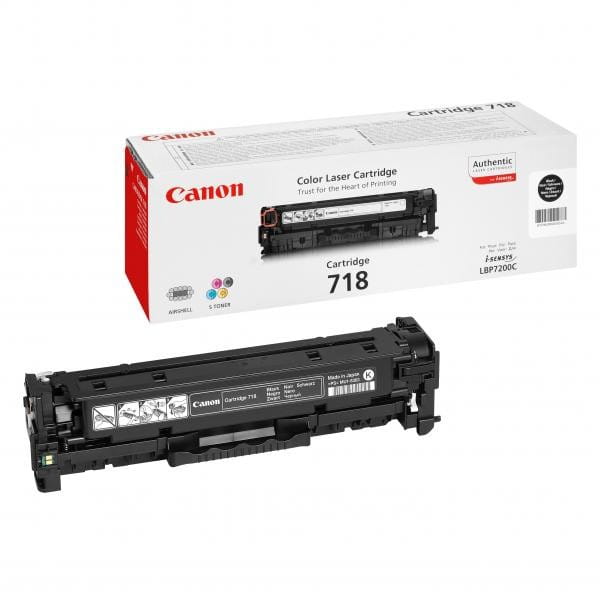 Canon oryginalny toner CRG718, black, 3400s, 2662B002, Canon LBP-7200Cdn, O