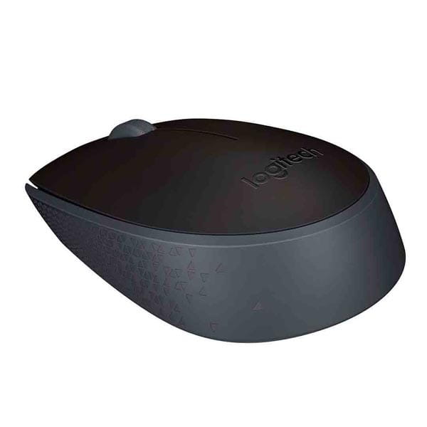 Logitech Mysz M171, 1000DPI, 2.4 [GHz], optyczna, 3kl., 1 scroll, bezprzewodowa, czarna, 2 szt AA, do notebooka, uniwersalny