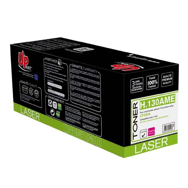 UPrint kompatybilny toner z CF353A, magenta, 1000s, H.130AME, dla HP Color LaserJet Pro M176n, M177fw, UPrint