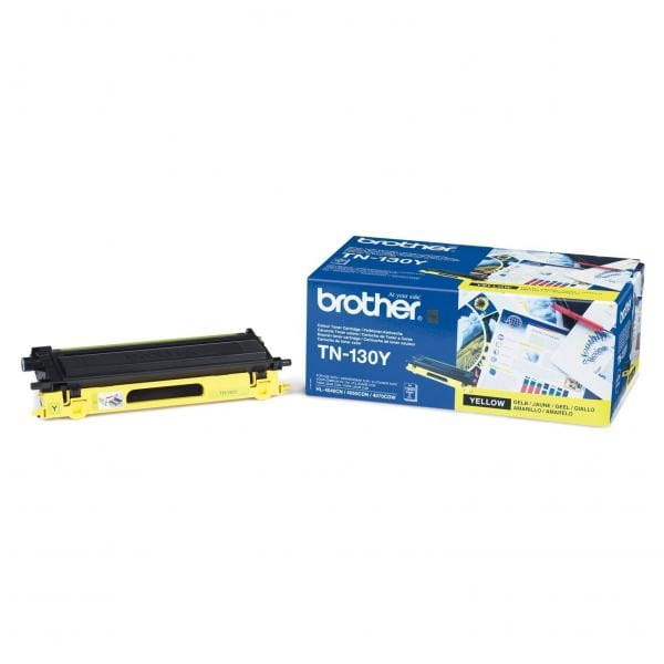 Brother oryginalny toner TN130Y, yellow, 1500s, Brother HL-4040CN, 4050CDN, DCP-9040CN, 9045CDN, MFC-9440C, O