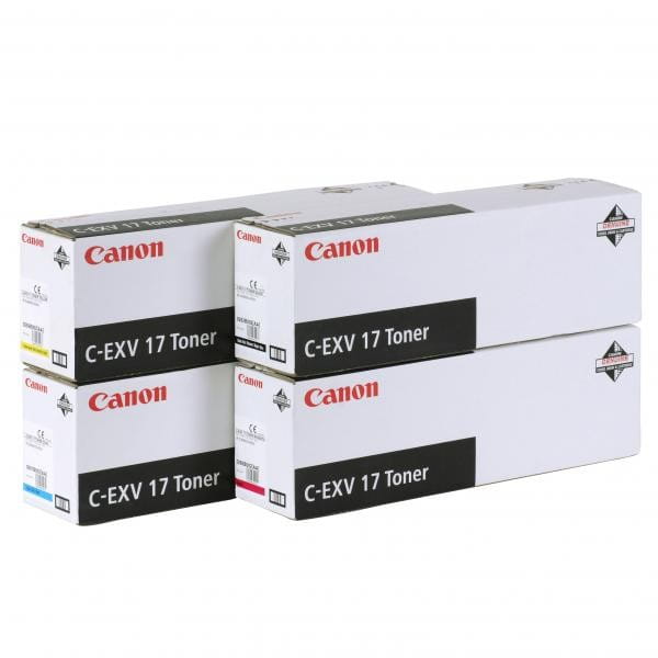 Canon oryginalny toner CEXV17, yellow, 36000s, 0259B002, Canon iR-C4x80i, O