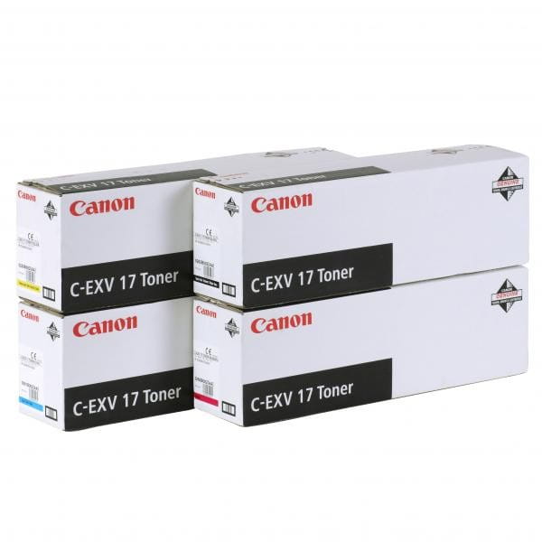 Canon oryginalny toner CEXV17, cyan, 36000s, 0261B002, Canon iR-C4x80i, O