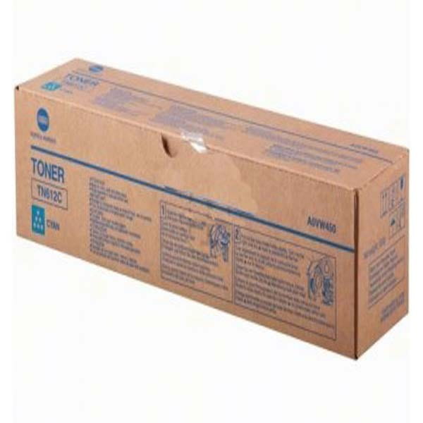 Konica Minolta oryginalny toner A0VW450, cyan, 26000s, TN612C, Konica Minolta Bizhub C5501, C6501, O
