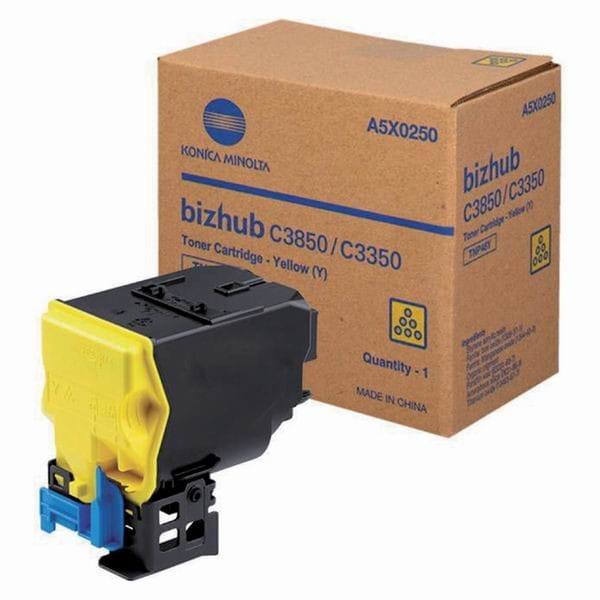 Konica Minolta oryginalny toner A5X0250, yellow, 10000s, TNP48Y, Konica Minolta Bizhub C3350, C3850, O