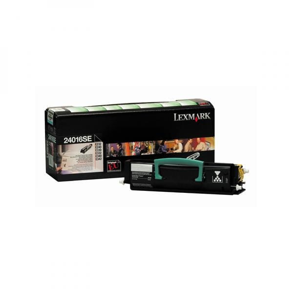 Lexmark oryginalny toner 24016SE, black, 2500s, return, Lexmark E232, E330, E332n, E230, E340, E342n, O