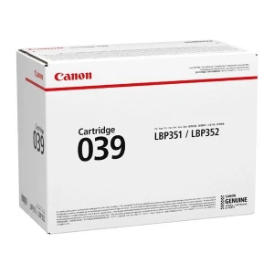 Canon oryginalny toner 039 BK, 0287C001, black, 11000s