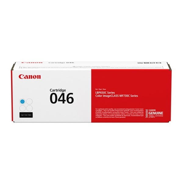 Canon oryginalny toner 046C, cyan, 2300s, 1249C002, Canon i-Sensys LBP653Cdw, 654Cx, MF732Cdw, 734Cdw, 735Cx, O