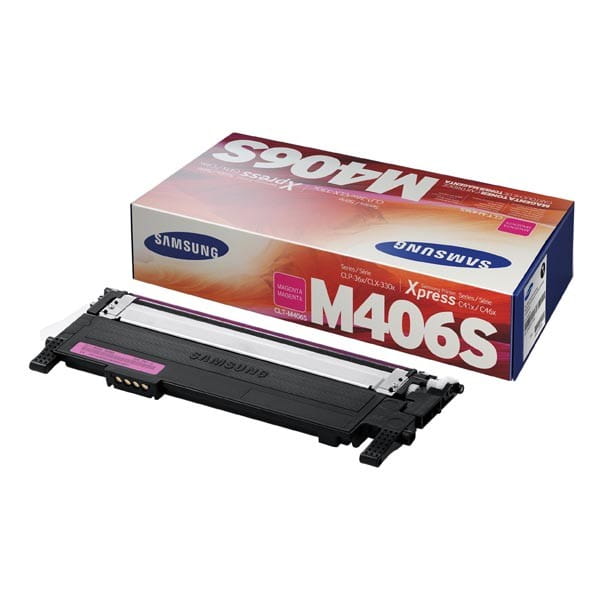 HP oryginalny toner SU252A, CLT-M406S, magenta, 1000s, M406S, Samsung CLP-360, 365, CLX-3300, 3305, Xpress C-410, 460, O