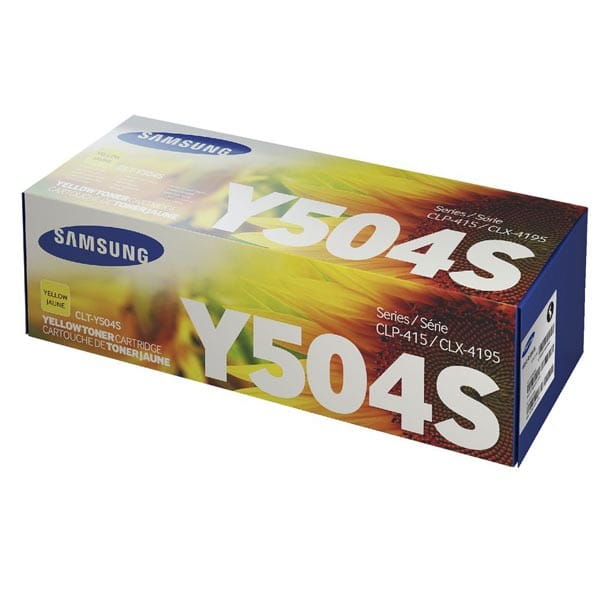 HP oryginalny toner SU502A, CLT-Y504S, yellow, 1800s, Y504S, Samsung O