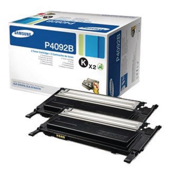 HP oryginalny toner SU391A, CLT-P4092B, black, 1500s, P4092B, Samsung CLX-3170, CLX-3175, CLX-3176, CLX-4175, dual pack, O