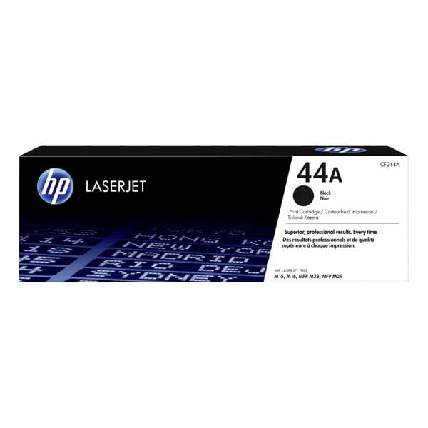 HP oryginalny toner CF244A, black, HP 44A, HP LaserJet Pro M14, M15, M17, M28, O