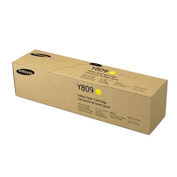 HP oryginalny toner SS742A, CLT-Y809S, yellow, 15000s, Samsung MultiXpress CLX-9201, 9206, 9251, 9256, 9258, 9301, O