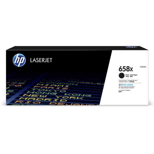 HP oryginalny toner W2000X, black, 33000s, HP 658X, high capacity, HP Color LaserJet Enterprise M751 Series, O