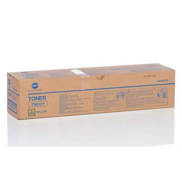 Konica Minolta oryginalny toner A0VW250, yellow, 26000s, TN612Y, Konica Minolta Bizhub C5501, C6501, O