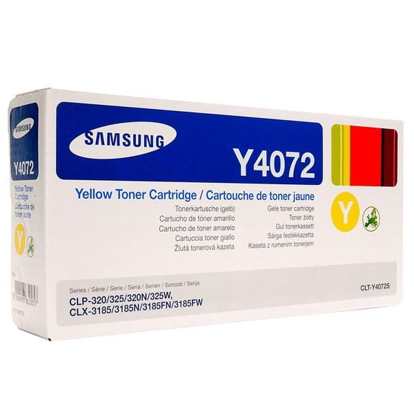 HP oryginalny toner SU472A, CLT-Y4072S, yellow, 1000s, Y4072S, Samsung CLP-320, 325, CLX-3180, 3185, O