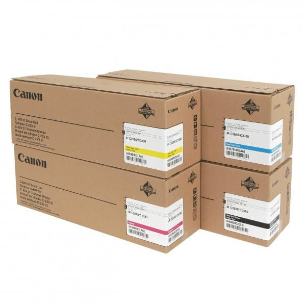 Canon oryginalny bęben CEXV21, yellow, 0459B002, 53000s, Canon iR-C2880, 2880i, 3380, 3380i, 3580, 3580i