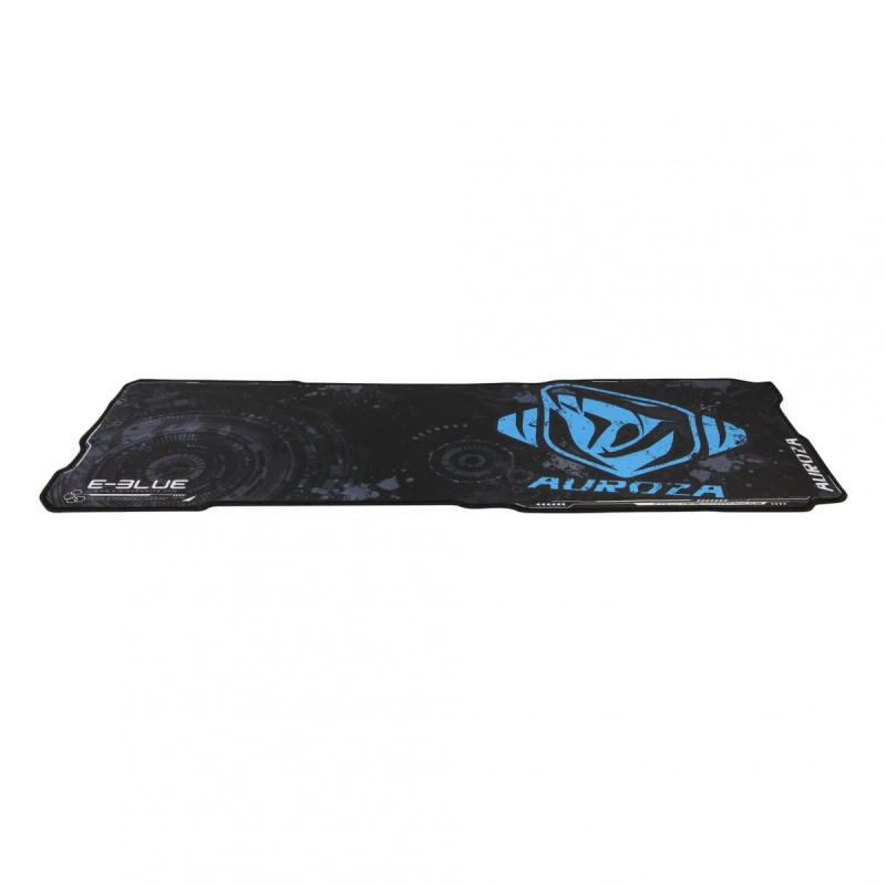 Podkładka pod mysz, Auroza XL, do gry, czarno-niebieski, 80x30 cm, 3 mm, E-Blue