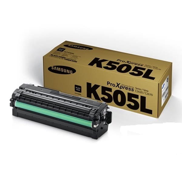 HP oryginalny toner SU168A, CLT-K505L, black, 6000s, K505L, high capacity, Samsung ProXpress SL-C2620DW, SL-C2670FW, SL-C2680FX, O