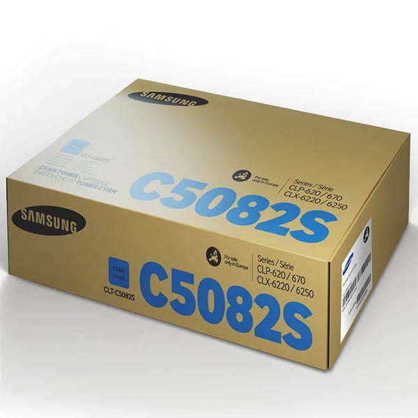 HP oryginalny toner SU056A, CLT-C5082S, cyan, 2000s, C5082S, Samsung CLP-620, CLP-670, CLX-6220, CLX-6250, O