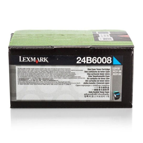 Lexmark oryginalny toner 24B6008, cyan, 3000s, 24B6008, high capacity, Lexmark O