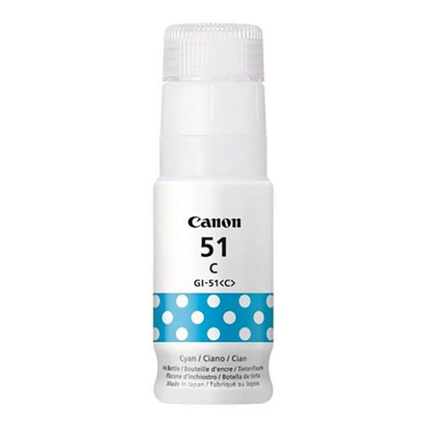 Canon oryginalny ink / tusz 4546C001, cyan, 7700s, 70ml, GI-51 C, Canon PIXMA G1420, G2420, G2460, G3420, G3460
