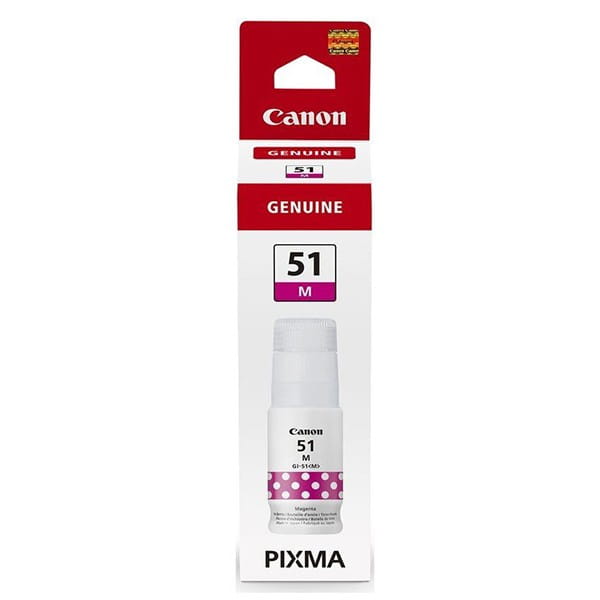 Canon oryginalny ink / tusz 4547C001, magenta, 7700s, 70ml, GI-51 M, Canon PIXMA G1420, G2420, G2460, G3420, G3460