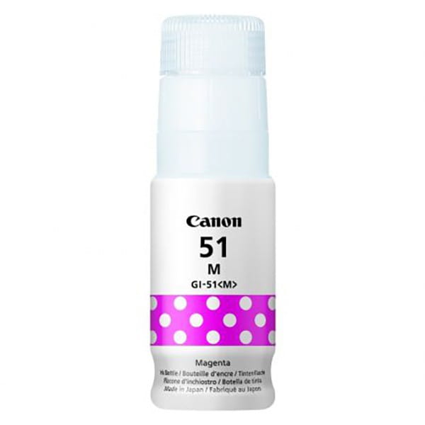 Canon oryginalny ink / tusz 4547C001, magenta, 7700s, 70ml, GI-51 M, Canon PIXMA G1420, G2420, G2460, G3420, G3460